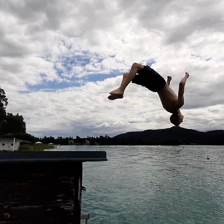 Seehaus Hochauer Direkter Seezugang Woerthersee Apartment Portschach am Woerthersee Ngoại thất bức ảnh