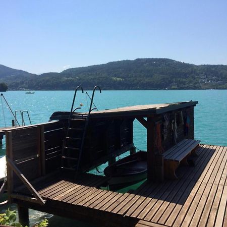 Seehaus Hochauer Direkter Seezugang Woerthersee Apartment Portschach am Woerthersee Ngoại thất bức ảnh
