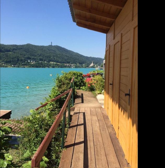 Seehaus Hochauer Direkter Seezugang Woerthersee Apartment Portschach am Woerthersee Ngoại thất bức ảnh