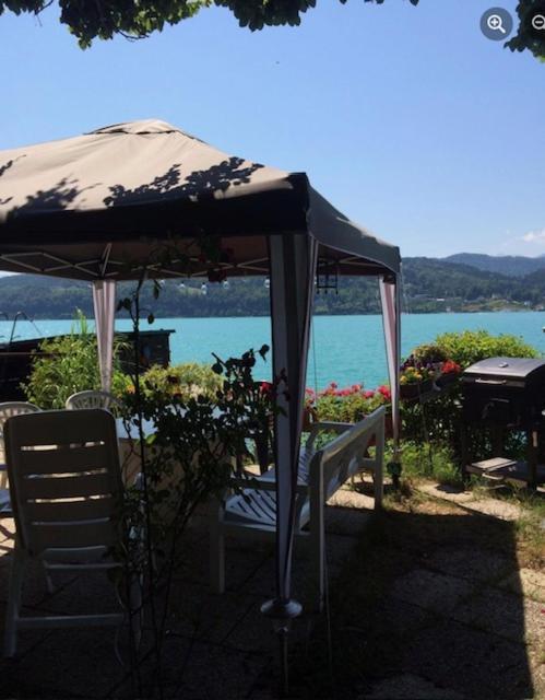 Seehaus Hochauer Direkter Seezugang Woerthersee Apartment Portschach am Woerthersee Ngoại thất bức ảnh