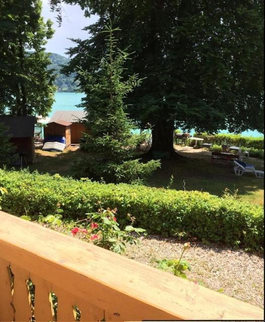 Seehaus Hochauer Direkter Seezugang Woerthersee Apartment Portschach am Woerthersee Ngoại thất bức ảnh